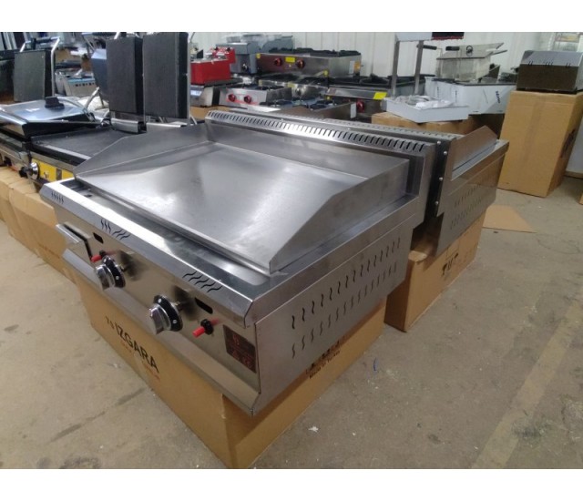 Commercial Tabletop Griddle 70 CM GAS Smooth Surface Hot